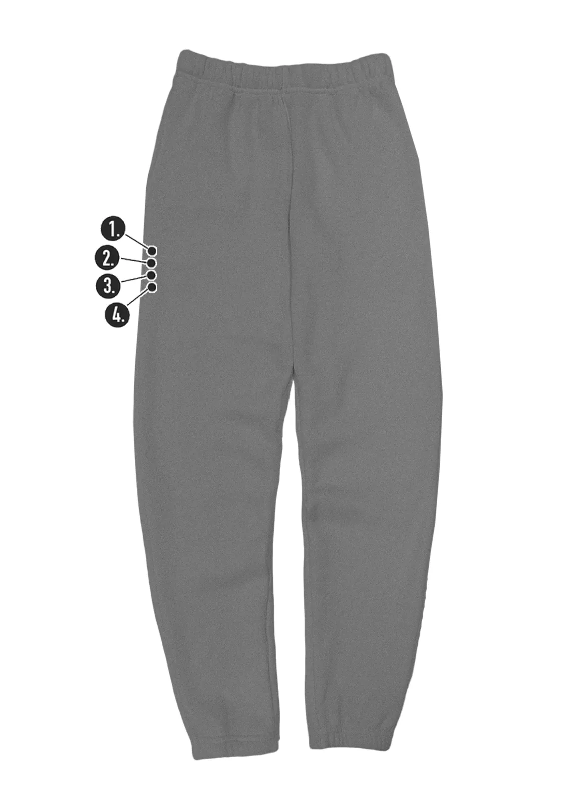 V-Day 4 Mini Vertical Thigh Women's Sweatpants