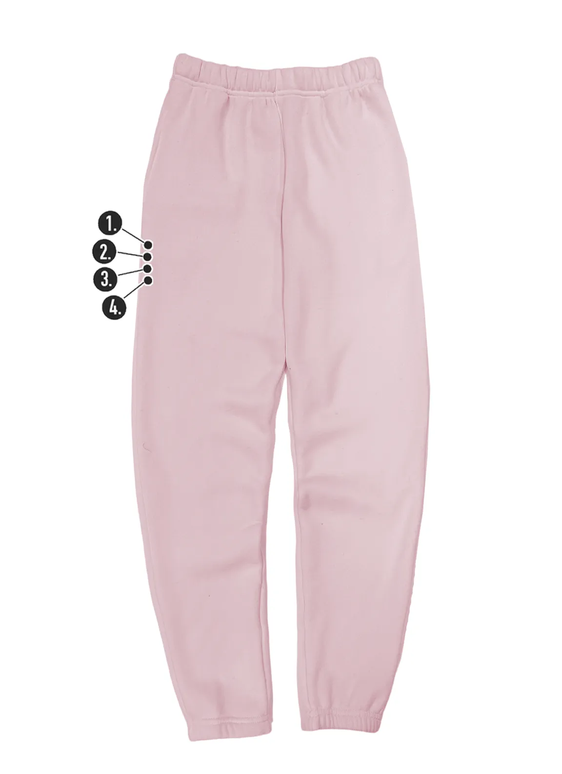 V-Day 4 Mini Vertical Thigh Women's Sweatpants