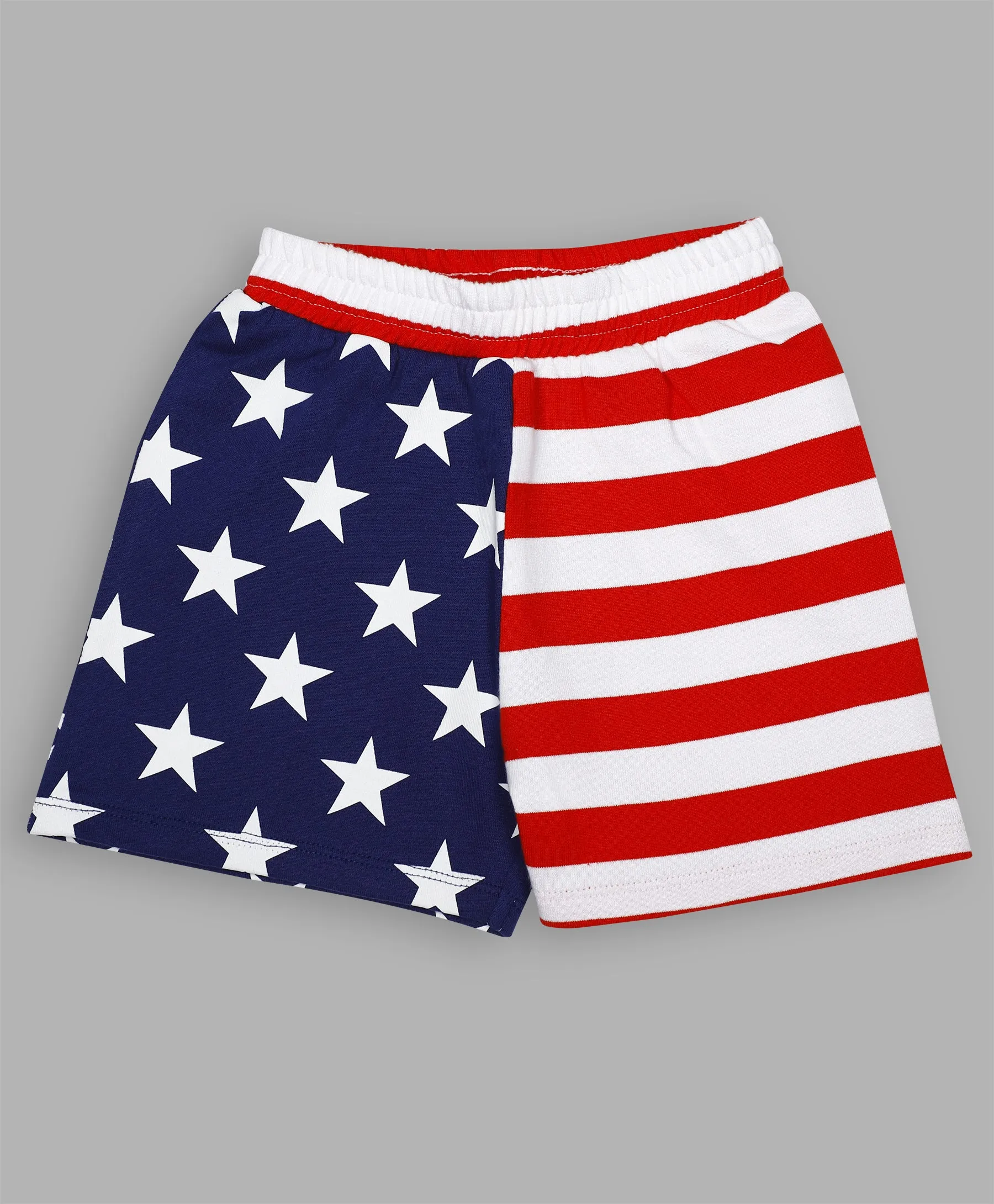 Ventra Flag Shorts Set for girls