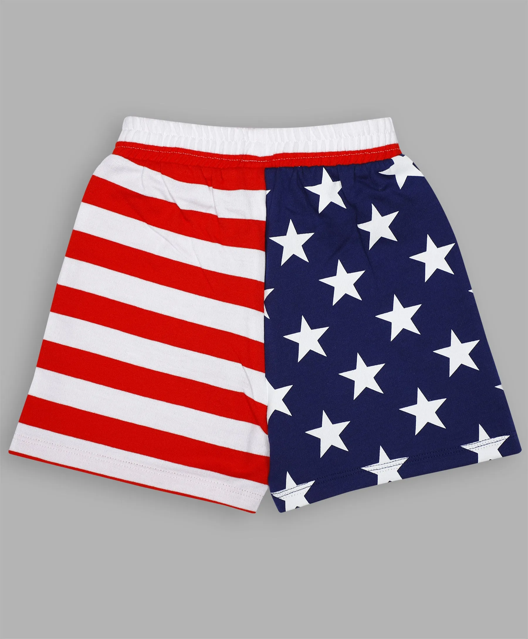 Ventra Flag Shorts Set for girls