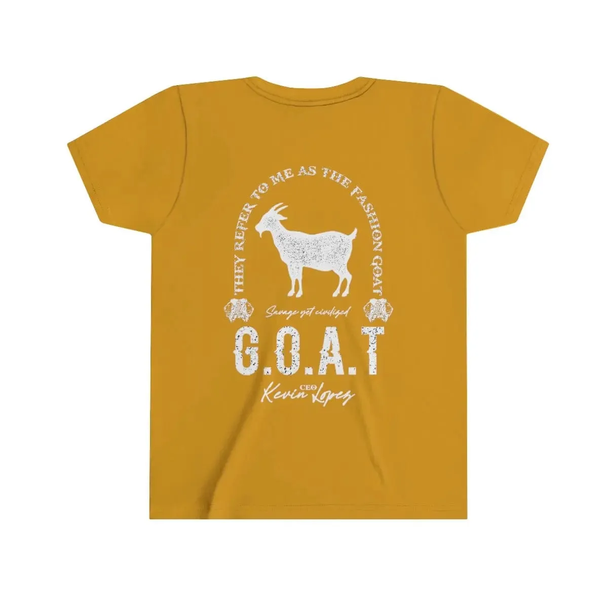 Youth Short Sleeve Tee - fashion goat