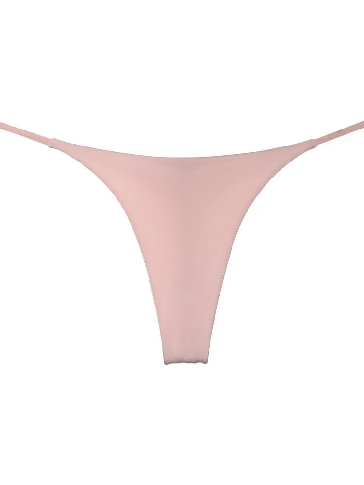 ZASUWA  Female Solid Color T-back Thong